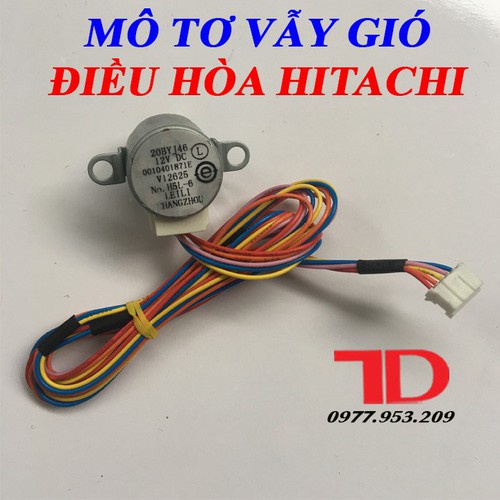 Mô tơ vẫy gió, motor cánh vẫy gió dùng cho máy lạnh điều hòa đa đa năng  Điện Lạnh Thuận Dung