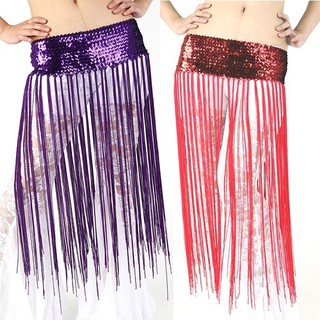 Khiêu Vũ Phương Đông Trang Phục Đính Kim Sa Lấp Lánh Tua Rua Bụng Khiêu Vũ Hông Váy Quấn