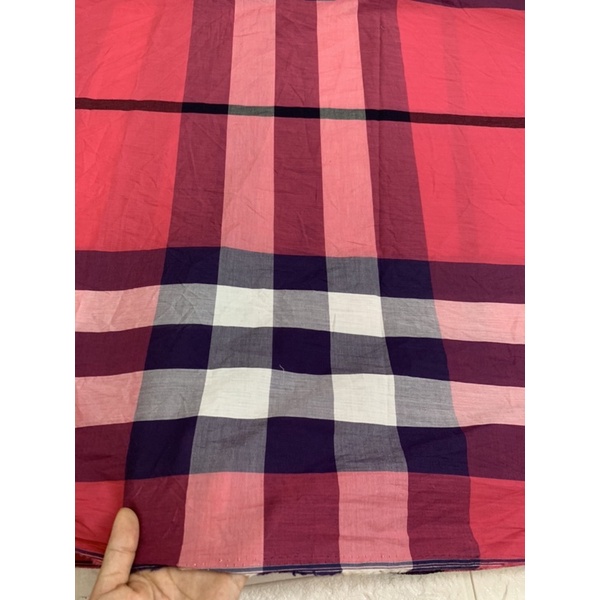 Vải thô kate kẻ karo,thô xô kẻ ,thô cotton mềm mát may k cần lót