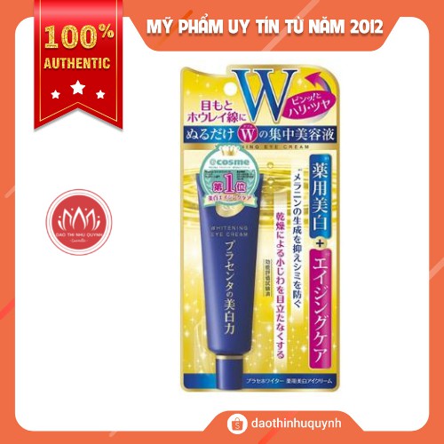 Kem dưỡng mắt xanh Meishoku Whitening Eye Cream 30g