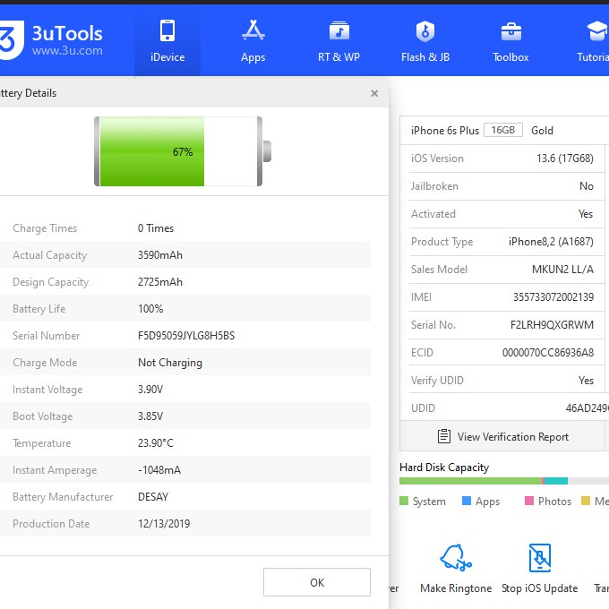 Pin ip Dung Lượng Cao HT Electronic Dành Cho Game ThủHT Electronic