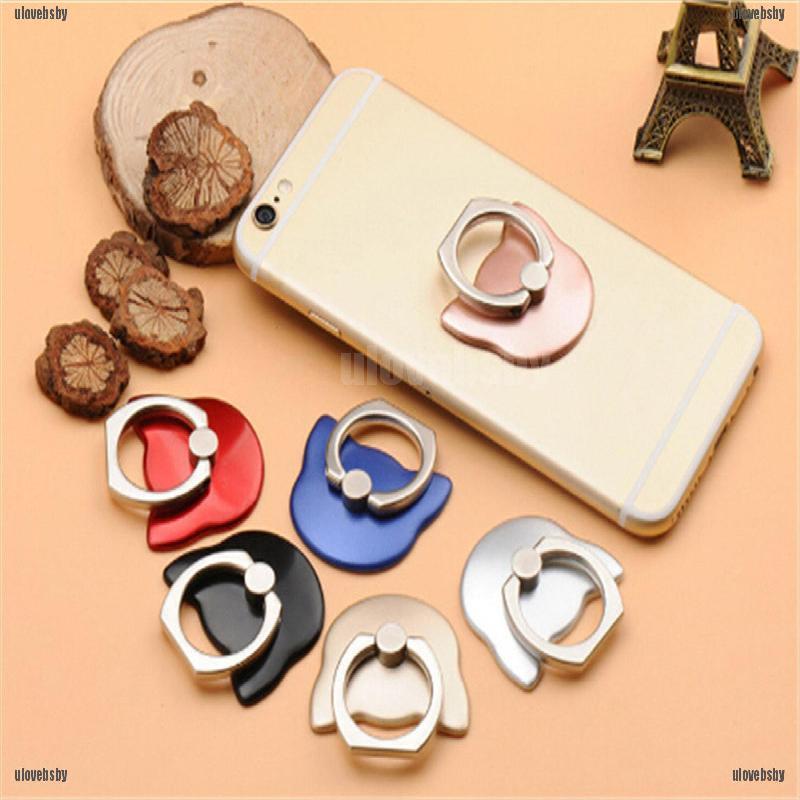 【ulovebsby】Cat Holder Animal 360° Ring Stand Finger Bracket For Smart Phone M