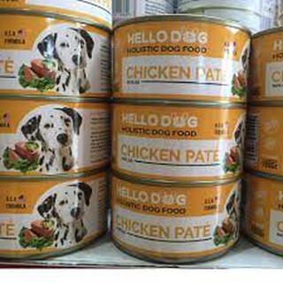 Pate cho chó hello dog 190gr.