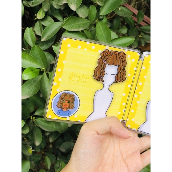 BỘ SƯU TẬP TÓC DÀNH CHO BÚP BÊ GIẤY