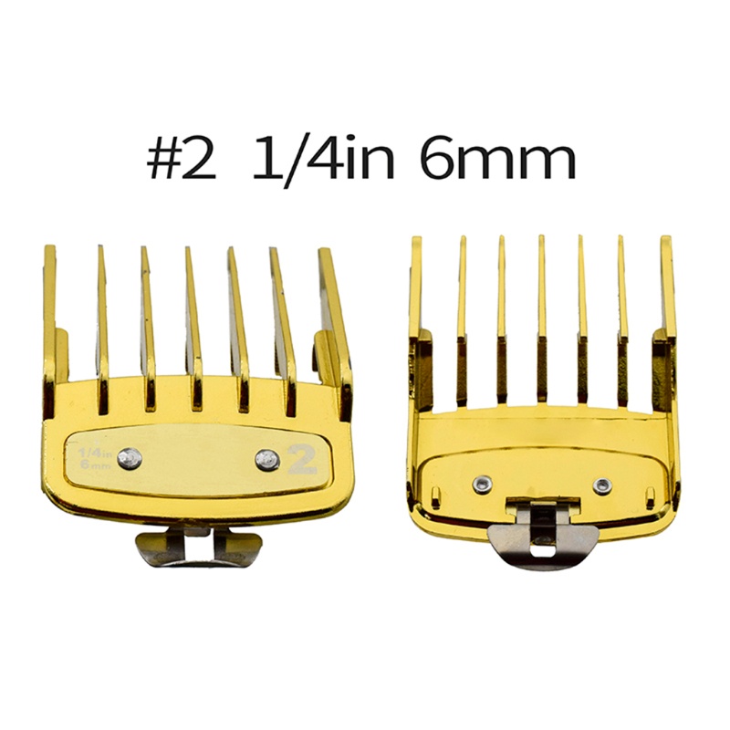 Bộ 8 Lược Dẫn Tông Đơ Cắt Tóc 1.5mm-25mm