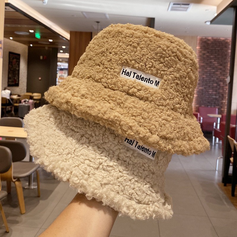 Mũ bucket NOVSET Nón beret lông cừu cao cấp Phong Cách Ulzzang Unisex [ D707 ]