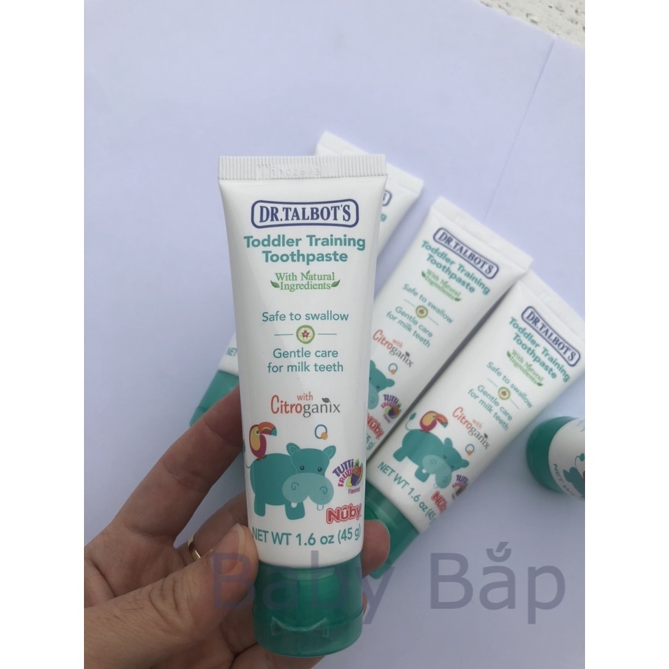 Kem đánh răng Organic Nuby Dr. Talbot's USA