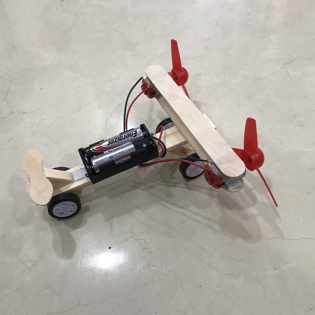 Bộ Lắp Ghép Máy Bay Bằng Gỗ Đồ Chơi Giáo Dục Theo Phương Pháp Stem Steam