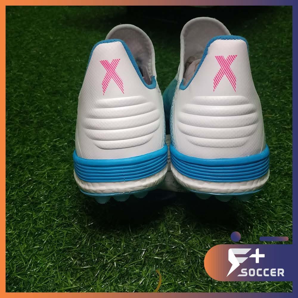 Phiên bản R chuẩn - Giày đá bóng adidas X19.1 TF màu xanh đế cao su sân cỏ nhân tạo