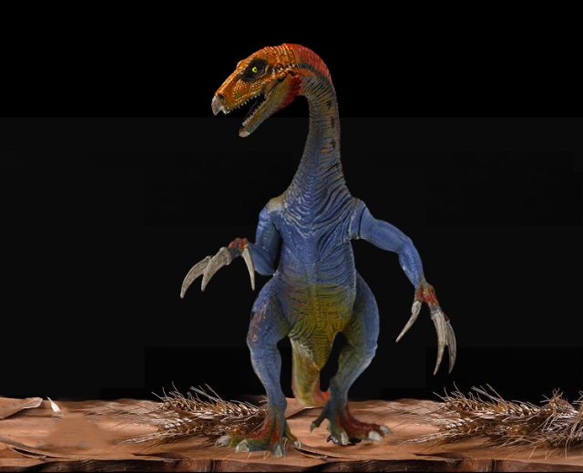 Đồ chơi  mô hình khủng long siêu thực Therizinosaurus loại gập được hàm