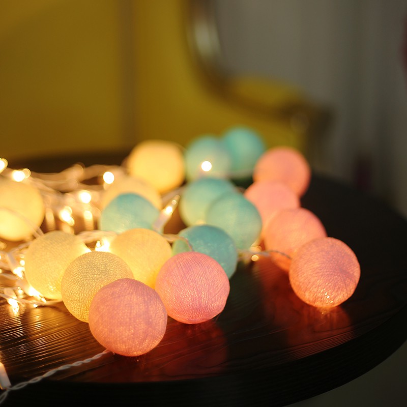 🌟🌟Dây Đèn Led 40 Bóng Dài 6m Dùng Để Trang Trí Phòng