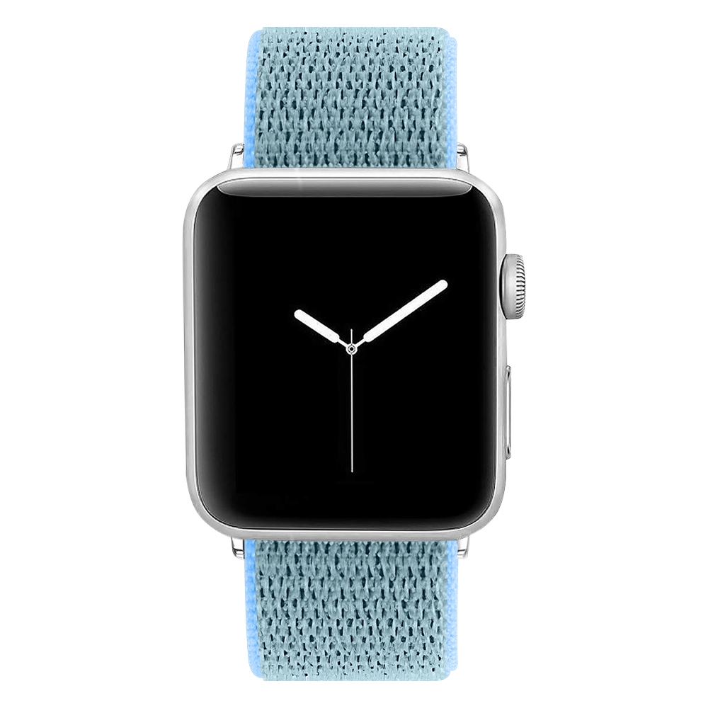 Dây đồng hồ Apple watch 42mm 4 3 2 1 38mm 44mm 40mm chất liệu nylon màu trơn