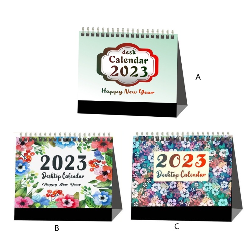 Lịch Để Bàn Mini 2023 Dùng Trang Trí Văn Phòng / Hàng Tháng
