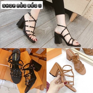 Sandal lv quai mảnh spsl fullbox bill túi giấy