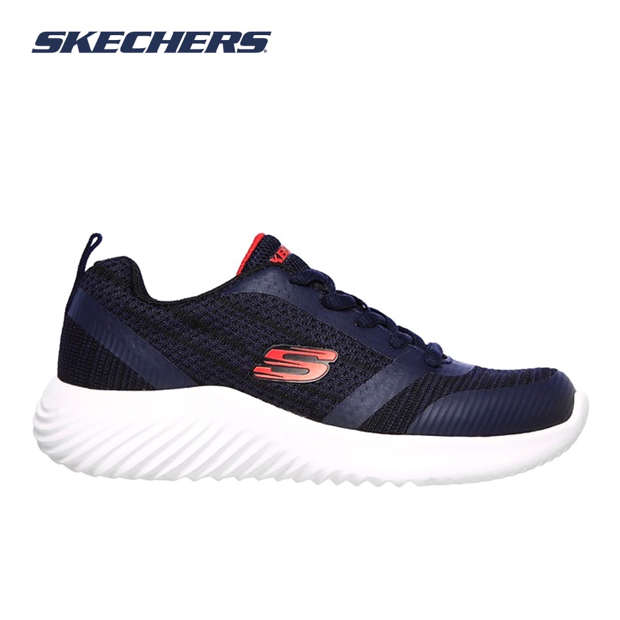 Giày sneaker bé trai Skechers Bounder - 98303L-NVBK