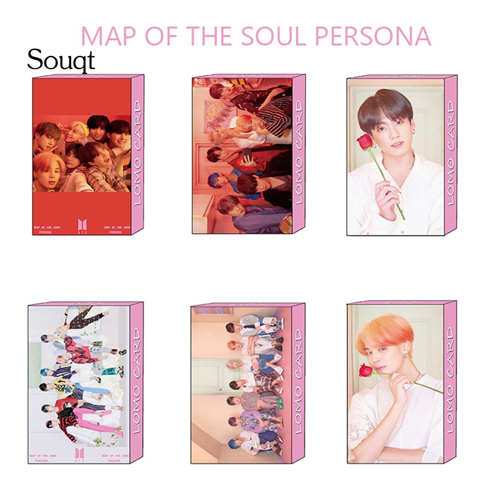 Bộ 32 thẻ hình nhóm bts Map of The Soul đẹp mắt cho fan hâm mộ