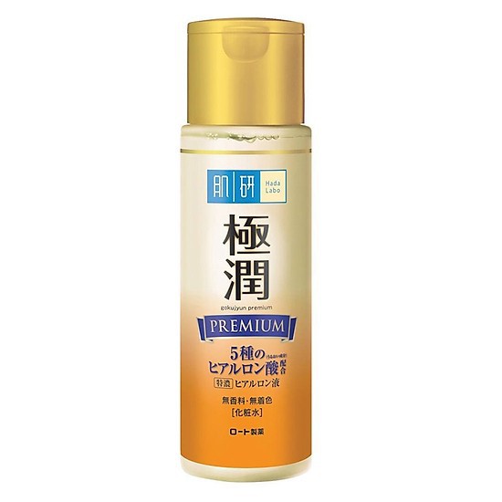 Dung Dịch Dưỡng Ẩm Tối Ưu Hada Labo Premium Gokujyun Lotion 170ml