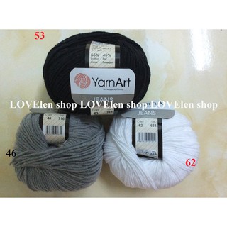 Len Jeans YarnArt - Bảng màu 2