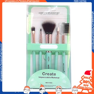 Bộ cọ trang điểm cá nhân create 5 món