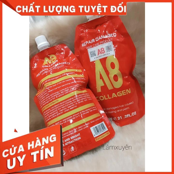 HẤP DẦU PHỤC HỒI COLLAGEN A8 600ML