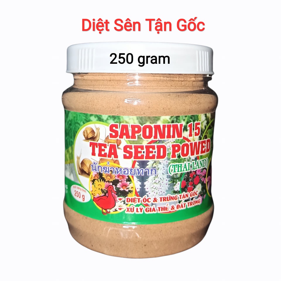 Diệt Ốc Thảo Mộc - Hủ 250gr Nhập Khẩu Thái Lan an toàn cho Lan và con người, ngâm, trộn giá thế.