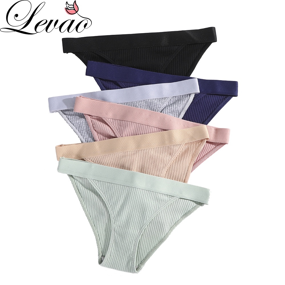 Quần Lót Levao Cotton Không Đường May Quyến Rũ Cho Nữ