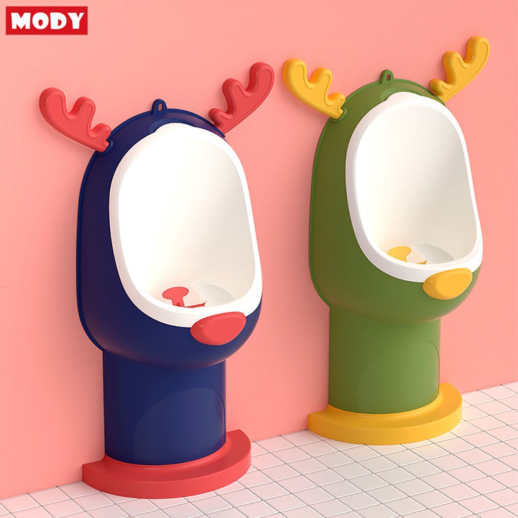 Bồn tiểu đứng vệ sinh cho bé trai có ống dẫn thải đi kèm Mody M5050