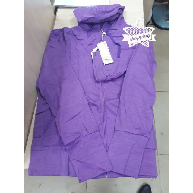 Áo Chống Nắng Nữ Màu Trơn Vải Cotton Da Cá | BigBuy360 - bigbuy360.vn