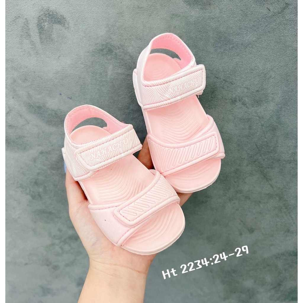 Sandal Xốp Cho Bé Gái Siêu Nhẹ Siêu Bền Size từ 3 Tháng