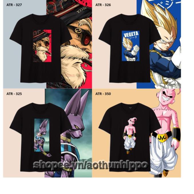 SALE- Áo thun Hippo- Mabu Dragon Ball 49 (d) - áo đẹp chất