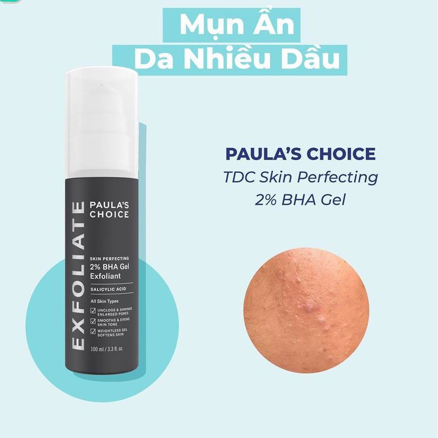 Tẩy tế bào chết Paulas Choice 2% BHA Gel - Paula's Choice Skin Perfecting 2% BHA Gel Exfoliant 2040 - 118ml