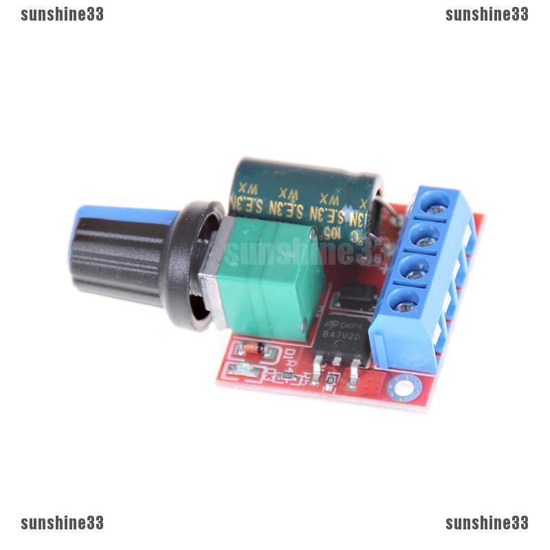 Bộ Điều Khiển Tốc Độ Động Cơ PWM 5A 4.5V-35V