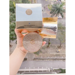 Cushion phấn nước dpc pink aura cushion sa spf 50+pa+++ hàn quốc kèm lõi 🌸.