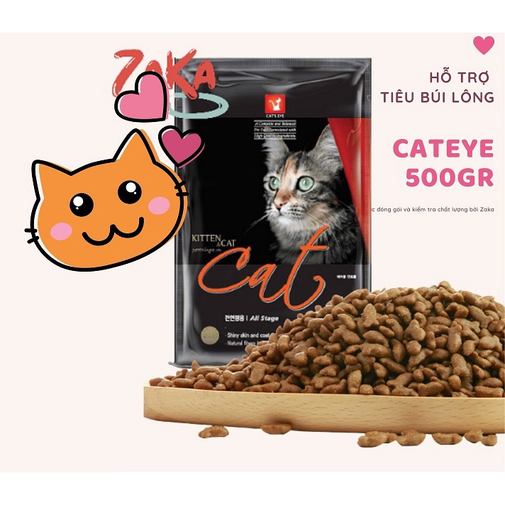 Thức ăn mèo cateye 500g