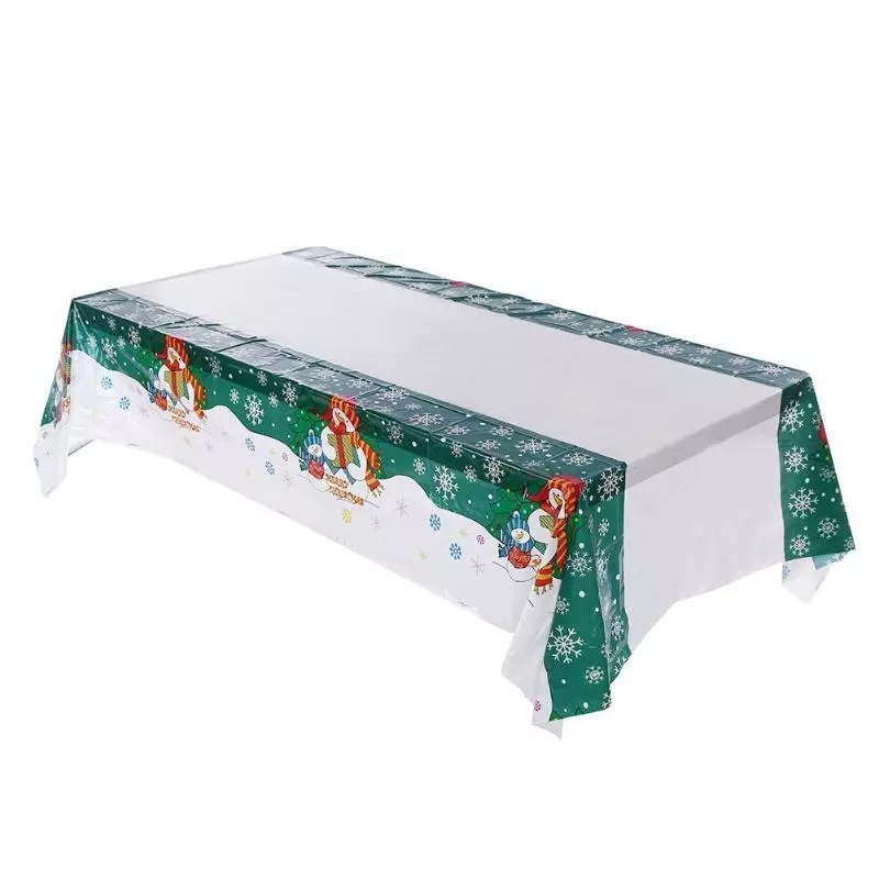 Khăn Trải Bàn Họa Tiết Giáng Sinh, Kích Thước 180x110cm