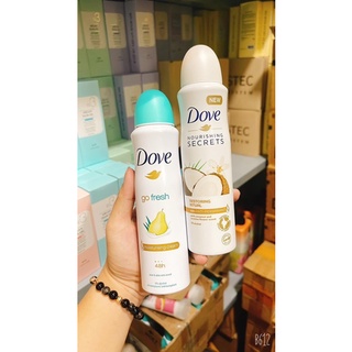 Xịt khử mùi Dove 150ml