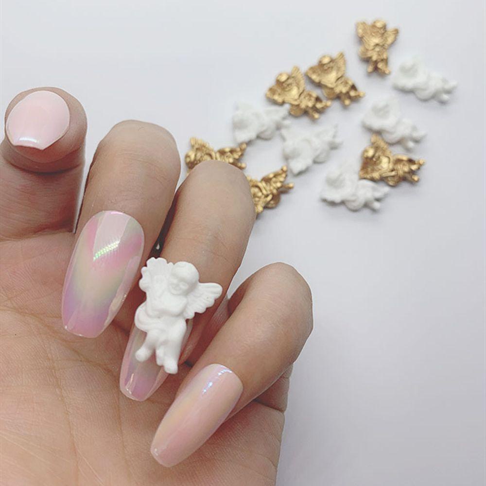 Set 10 Phụ Kiện Trang Trí Móng Nghệ Thuật Charms|Thiên Thần 3D Cổ Điển