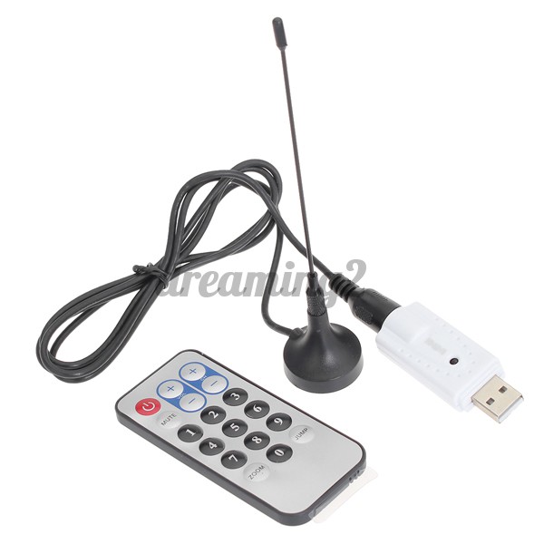 Bộ Thu Tín Hiệu Tv Kỹ Thuật Số Mini Rtl2832U + R820T Dvb-T Kèm Phụ Kiện