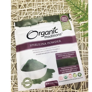 Bột tảo Spirulina Hữu cơ Traditions