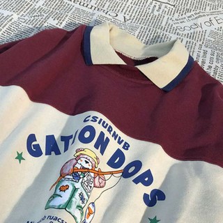 [Hàng Order]Áo polo dài tay ulzzang