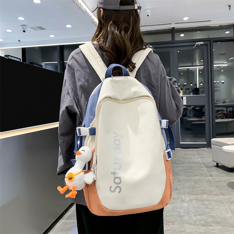 Balo nữ, balo nam nữ đi học thời trang cặp đi học du lịch đẹp cao cấp unisex đựng vừa laptop 15.6 inch hàn quốc MSP101