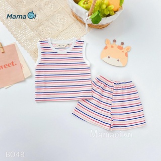 Bo49 bộ đùi ba lỗ sọc siêu thoải mái cho bé của mamaoi - thời trang cho bé