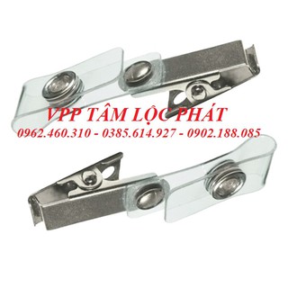 100 Chiếc KẸP THẺ SẮT (LOẠI 1) - kẹp đeo thẻ