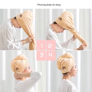 Khăn Quấn Tóc Siêu Thấm Hút Cute (Giá sỉ)