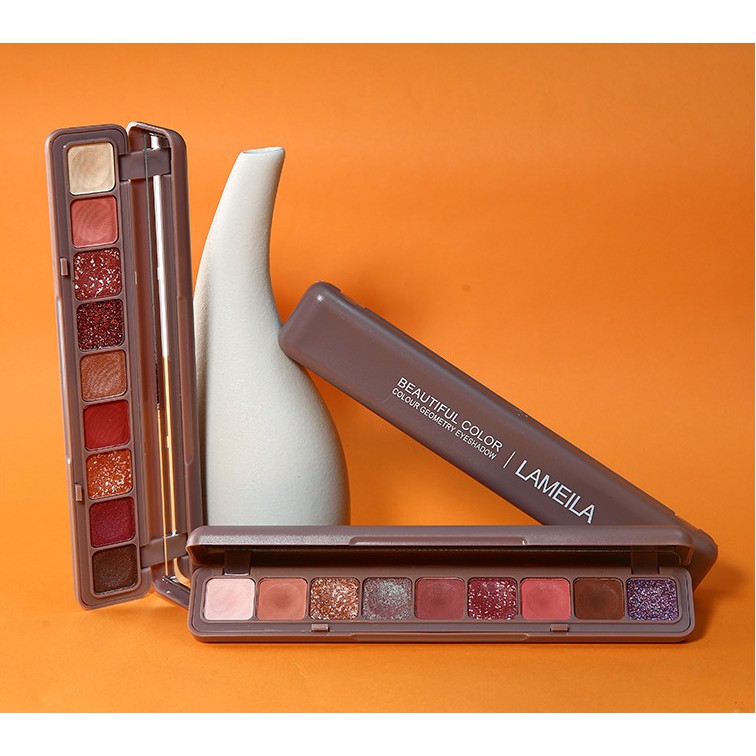 (Hàng Mới Về) Bảng Phấn Mắt 9 Màu Alimama - Lameila 3600 | BigBuy360 - bigbuy360.vn