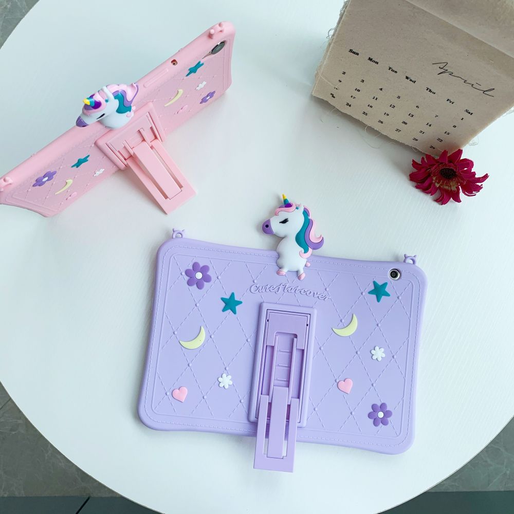 Ốp Máy Tính Bảng Silicon Mềm Chống Sốc Hình Kỳ Lân Dễ Thương Cho Samsung Galaxy Tab S6lite 10.4 inch P610 P615 SM-P610 SM-P615