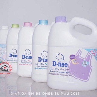 Nước Giặt Xả Dnee Thái Lan can 3L date mới nhất