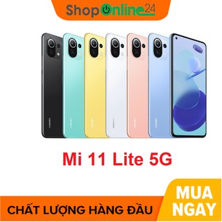 Điện thoại Xiaomi Mi 11 Lite 5G Ram 8G/128G - Hàng nhập khẩu