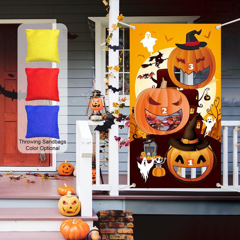 WTTLE Bộ Trò Chơi Bí Ngô Halloween Vui Nhộn