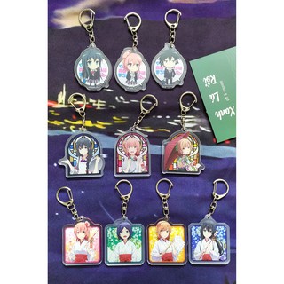 Móc khóa Oregairu (Chuyện tình thanh xuân bi hài của tôi quả nhiên là sai lầm)